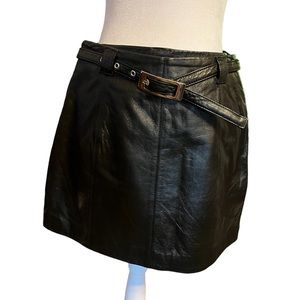 NWOT Wilson’s leather skirt size 10